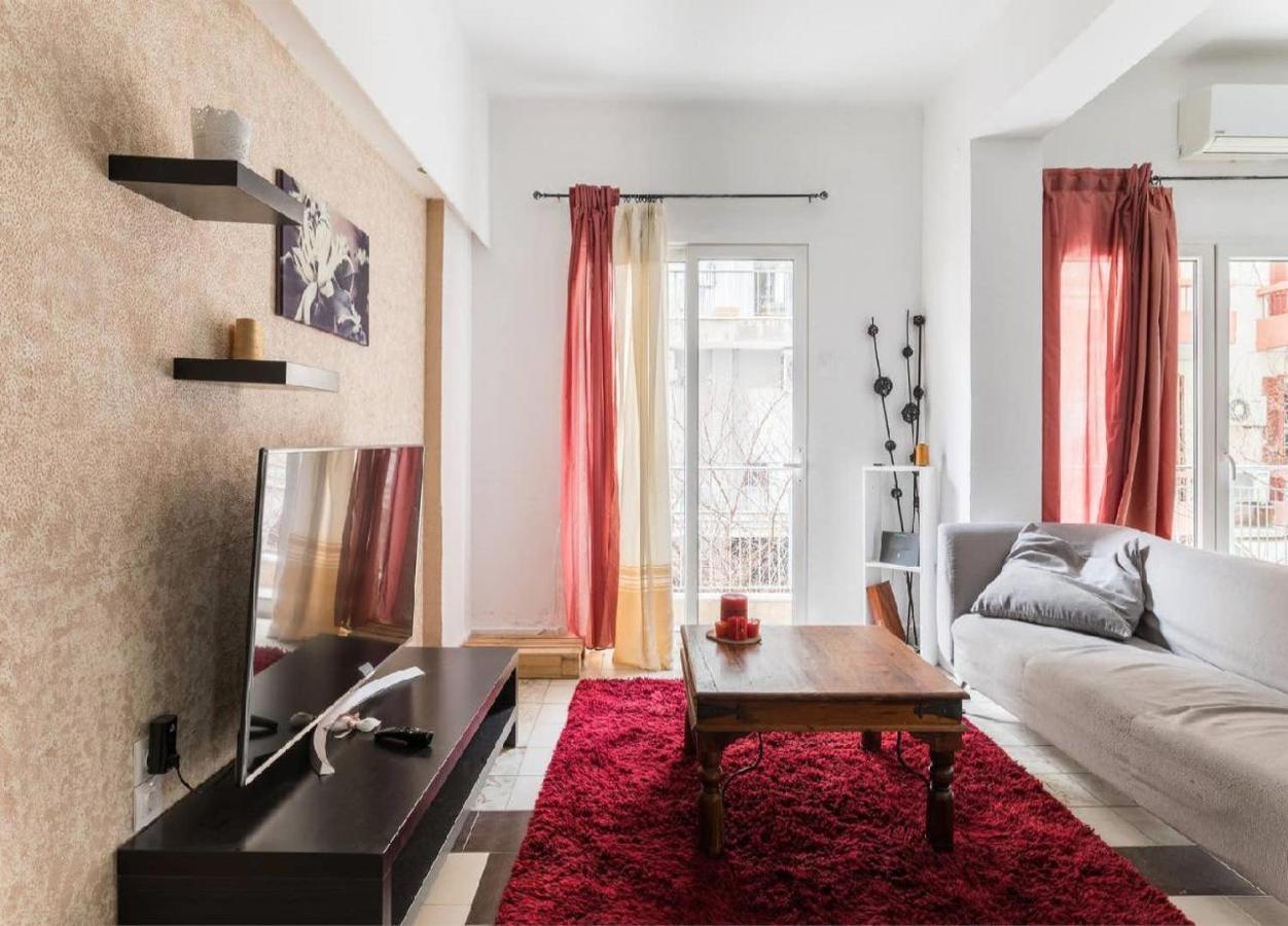 Ferienwohnung 2Bd- Perfect Location With Square View Thessaloniki Exterior foto